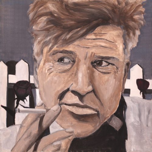David Lynch acrylic/ canvas, 50 x 50 cm, 2000/01 sold
